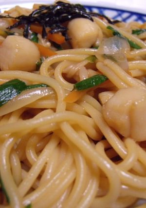 醤油バターでカンタン和風スパっ(ﾟ∀ﾟ)-レシピのメイン写真
