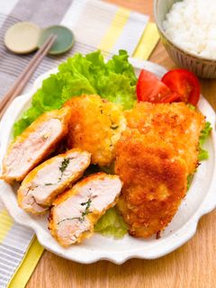 めんたいチューブで◎ささみ明太大葉フライ-レシピのメイン写真