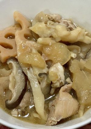 具沢山鶏汁-レシピのメイン写真