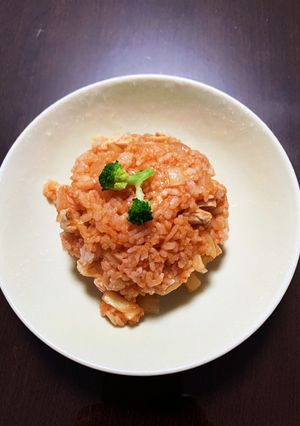 レンジでチキンライス-レシピのメイン写真