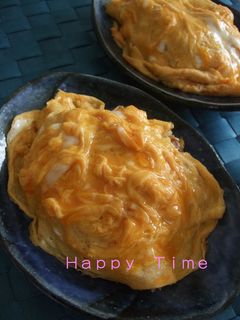 残った炊込みご飯で✿和風オムライス✿-レシピのメイン写真