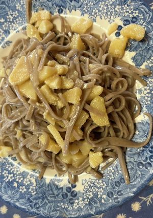 アリサのかずのこそば、パスタ風-レシピのメイン写真