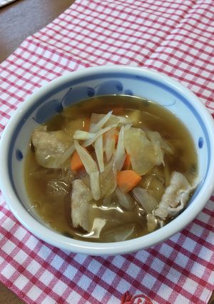 具だくさん雑煮-レシピのメイン写真