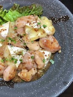 鶏モモとカマンベールのハニーマスタード-レシピのメイン写真