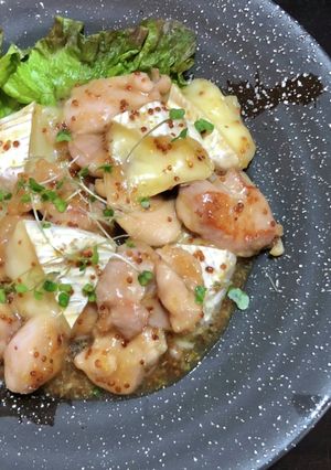 鶏モモとカマンベールのハニーマスタード-レシピのメイン写真