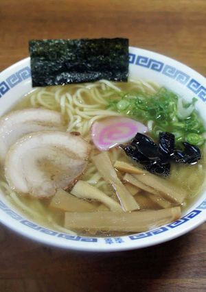 シチュー用の牛肉煮込み汁で塩ラーメン-レシピのメイン写真