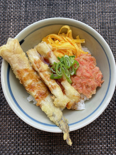 貝柱出汁で炊いたご飯で3色丼-レシピのメイン写真