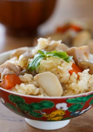 煮しめのリメイク☆炊き込みご飯-レシピのメイン写真