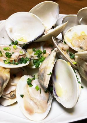 はまぐりのバター蒸し　(にんにく麹)-レシピのメイン写真