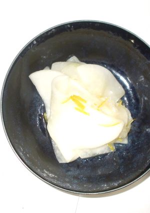 ゆず大根♪食べすぎ・ガス・腸鳴に簡単薬膳-レシピのメイン写真