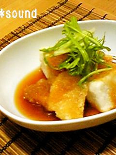 タラと揚げ餅のおろし煮-レシピのメイン写真