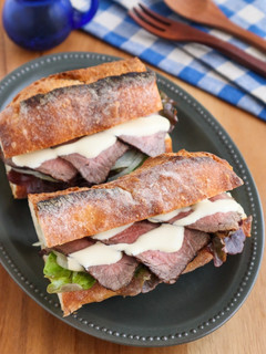 ローストビーフのバゲットサンド-レシピのメイン写真