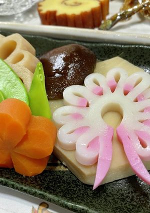 かまぼこ飾り切り★おせち-レシピのメイン写真