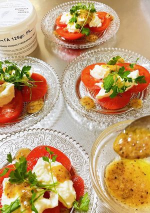 りんご甘酒ドレッシングの冷製サラダ-レシピのメイン写真
