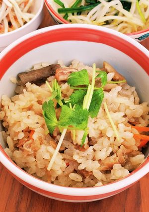 煮物をリメイク☆炊き込みご飯-レシピのメイン写真