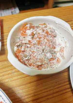 お食事クレープ サーモンマスカルポーネ-レシピのメイン写真
