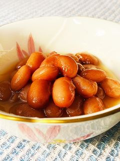 しっとり、とろとろ金時豆の煮豆-レシピのメイン写真