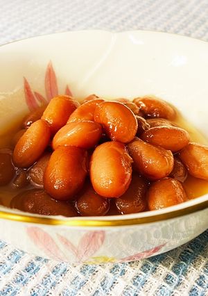 しっとり、とろとろ金時豆の煮豆-レシピのメイン写真