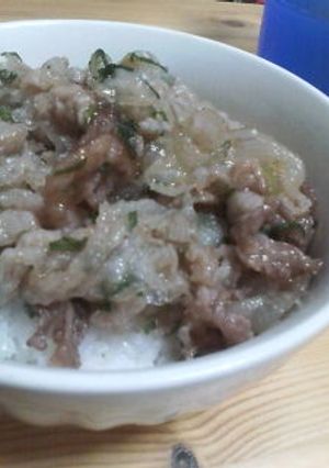 簡単☆ぶた生姜丼-レシピのメイン写真