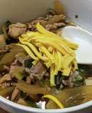 辛さとスープがクセになる牛肉のクッパ