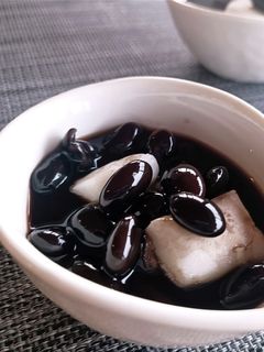黒豆ぜんざい☆おせちのリメイク-レシピのメイン写真