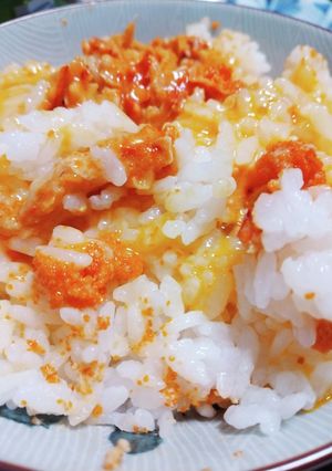 花咲ガニと鶏卵の濃厚ダブル卵御飯-レシピのメイン写真