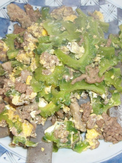 ゴーヤのひき肉炒め-レシピのメイン写真