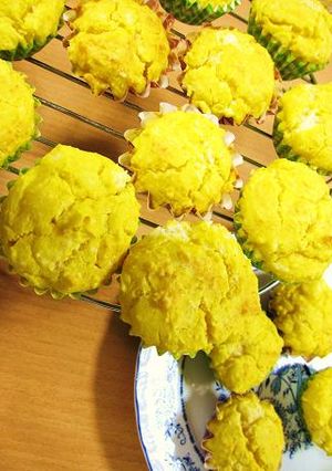 かぼちゃとクリームチーズのマフィン-レシピのメイン写真