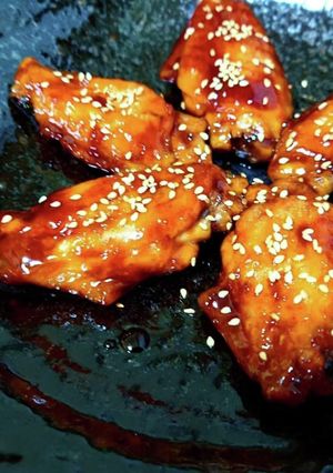 鶏手羽中の甘辛焼き-レシピのメイン写真