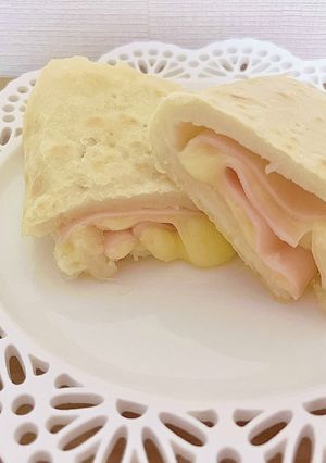 家にある材料で作れる!ハムチーズブリトー-レシピのメイン写真