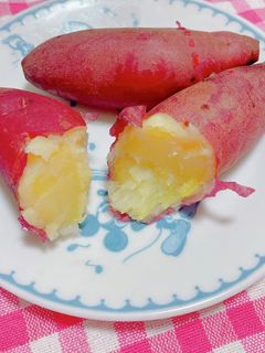 水とさつまいもだけ!ホクホクさつまいも-レシピのメイン写真