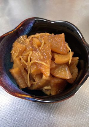 大根の佃煮風?はりはり漬け風?-レシピのメイン写真