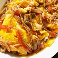 รูปของ いなり寿司リメイク天津飯風