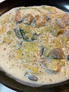 甘いオレンジ白菜のクリーム煮-レシピのメイン写真