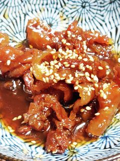 豚こまのしぐれ煮-レシピのメイン写真