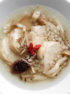 みつせ鶏むね肉のもち麦薬膳スープ-レシピのメイン写真