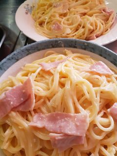 簡単★スライスチーズで「カルボナーラ」-レシピのメイン写真