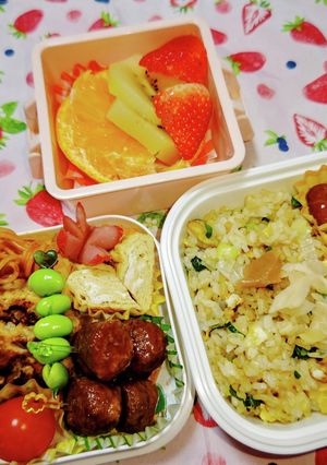 必勝！塾弁当☆ネギチャーハン♪-レシピのメイン写真