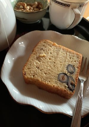 栗きんとんと黒豆消費☆米粉パウンドケーキ-レシピのメイン写真