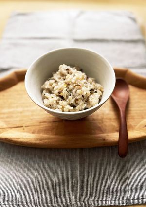 お茶漬けで作るお手軽和風リゾット-レシピのメイン写真