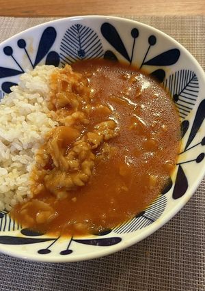母秘伝レシピ!ルー無し豚バラハヤシライス-レシピのメイン写真