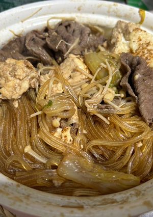 包丁を使わない簡単満腹すき焼き-レシピのメイン写真