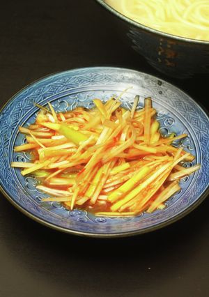 旨辛白髪ネギ-レシピのメイン写真