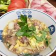 鶏とネギのお蕎麦