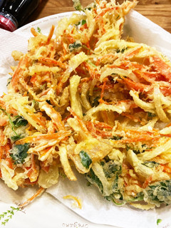 パパふんわりサクッ玉ねぎ人参のかき揚げ-レシピのメイン写真