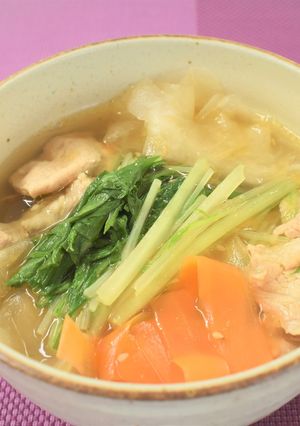 うす切り大根と豚肉の香り鍋-レシピのメイン写真