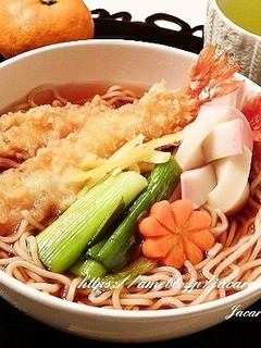 年越しそば(2023)-レシピのメイン写真