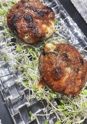 椎茸のアオサチーズ焼き-レシピのメイン写真