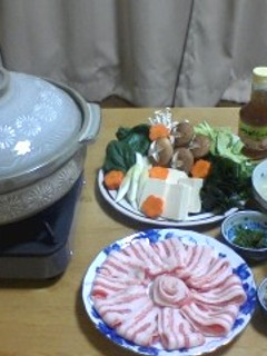 ☆激ウマ☆豚のしゃぶしゃぶ de 薬味鍋-レシピのメイン写真