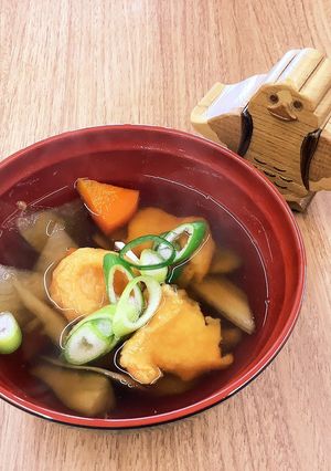 【大崎市】キャロットはっと汁【学校給食】-レシピのメイン写真